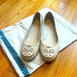 Tory Burch Dulce de Leche Reva Deconstructed Ballet Flat
